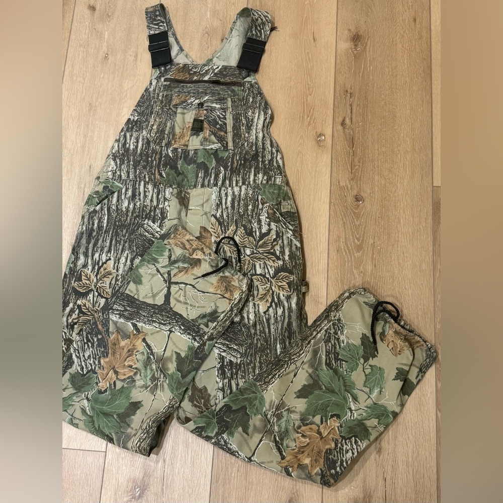 Vintage Liberty Camo Overalls